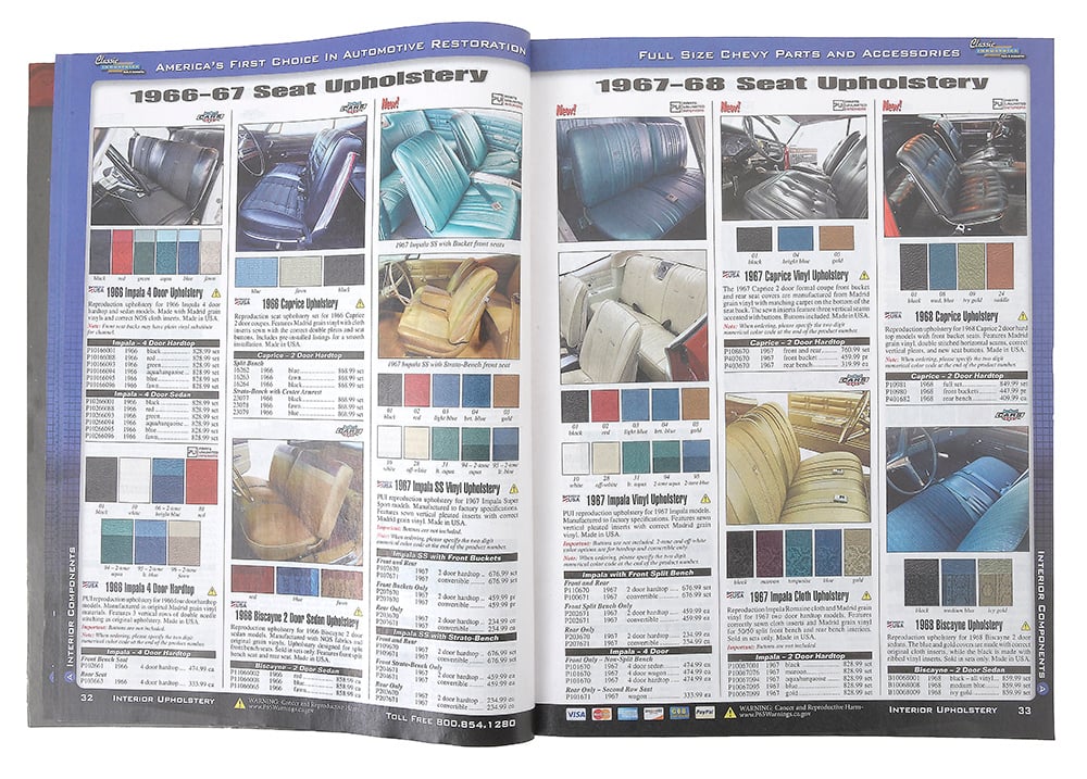 Comprehensive Guide to 19581996 Chevrolet Parts by Classic Industries